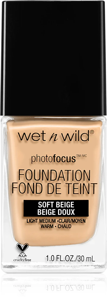 Wet n Wild Photo Focus mattifying make-up fluid Farbton Soft Beige 30 ml