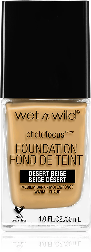 Wet n Wild Photo Focus mattifying make-up fluid Farbton Desert Beige 30 ml