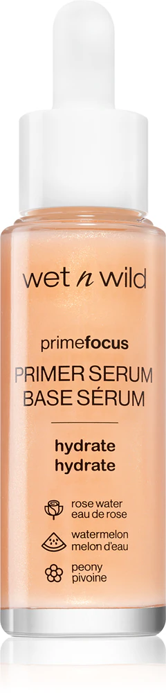 Wet n Wild Prime Focus brightening serum base with moisturizing effect