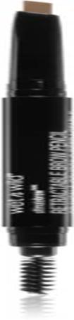 Wet n Wild Ultimate Brow Double-Ended Eyebrow Pencil with Brush Farbton Ash Brown 0.2 g