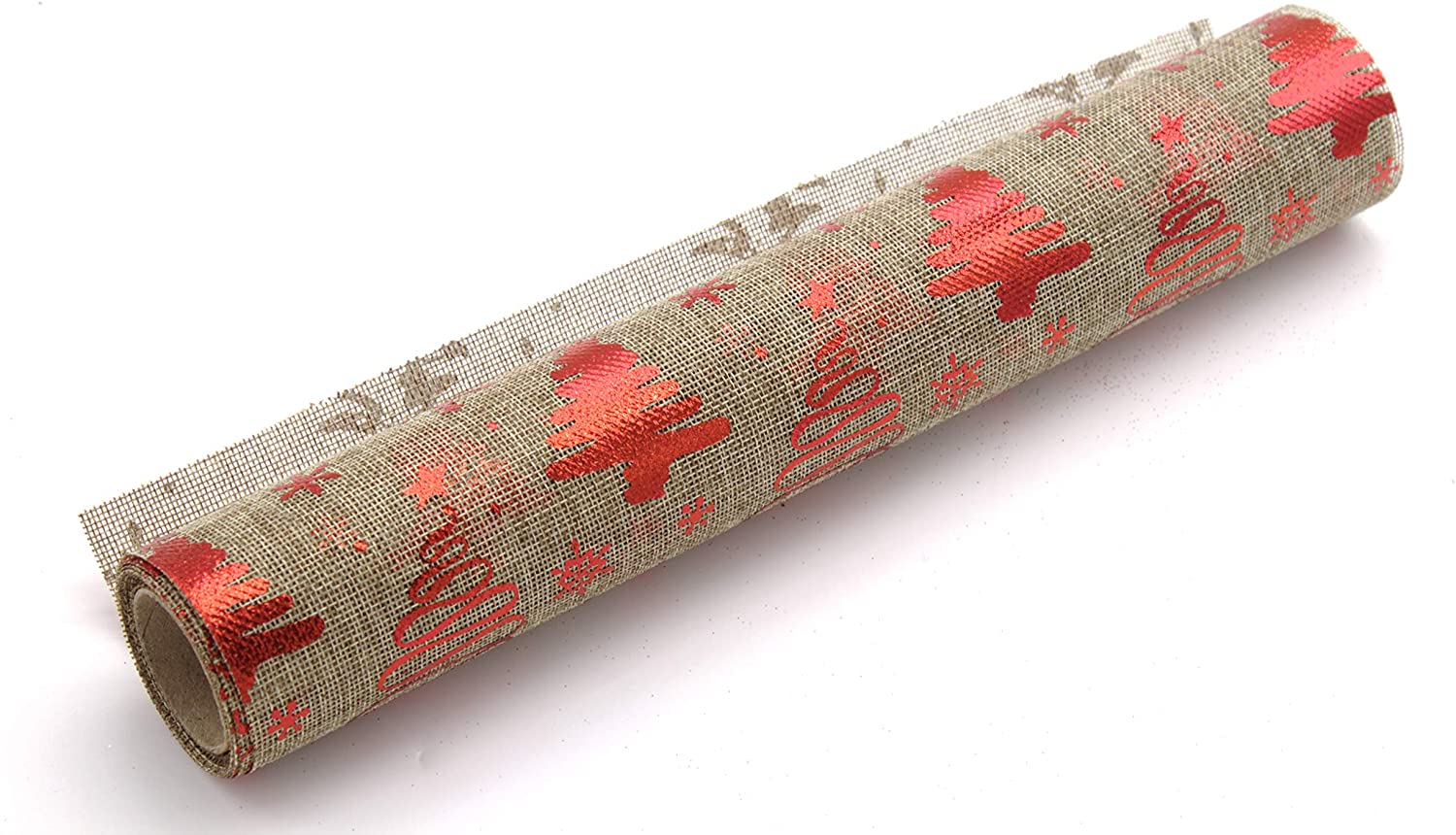 DARO DEKO Jute Table Runner 36 cm x 2 m Various Patterns Single and Set of 