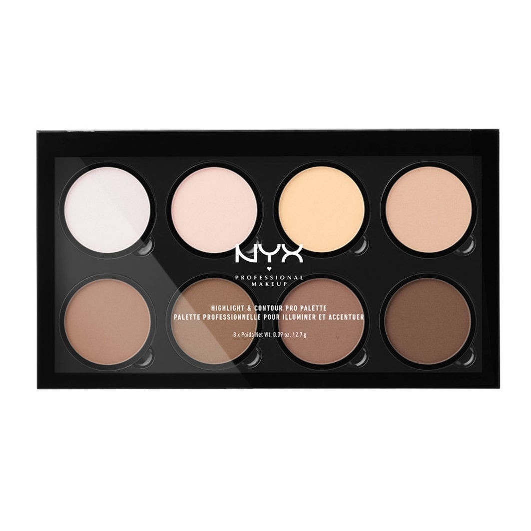 NYX PROFESSIONAL MAKEUP Highlight & Contour Pro Palette, 21.6 g