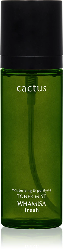 WHAMISA Cactus Purifying Toner Toning facial mist spray with a calming effect