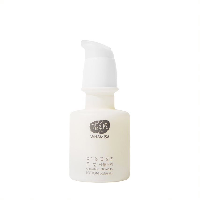 WHAMISA MINIATURE Organic Flowers Lotion Double Rich 33.5ml 33,5 ml