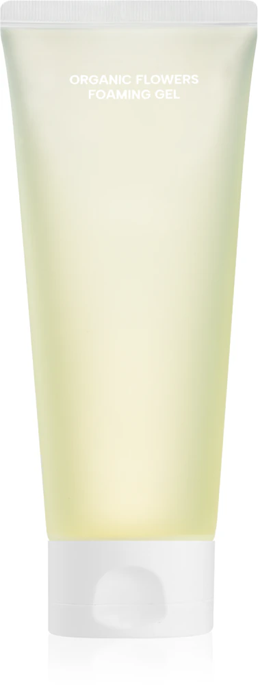 WHAMISA Organic Flowers Foaming Gel soothing cleansing foam gel