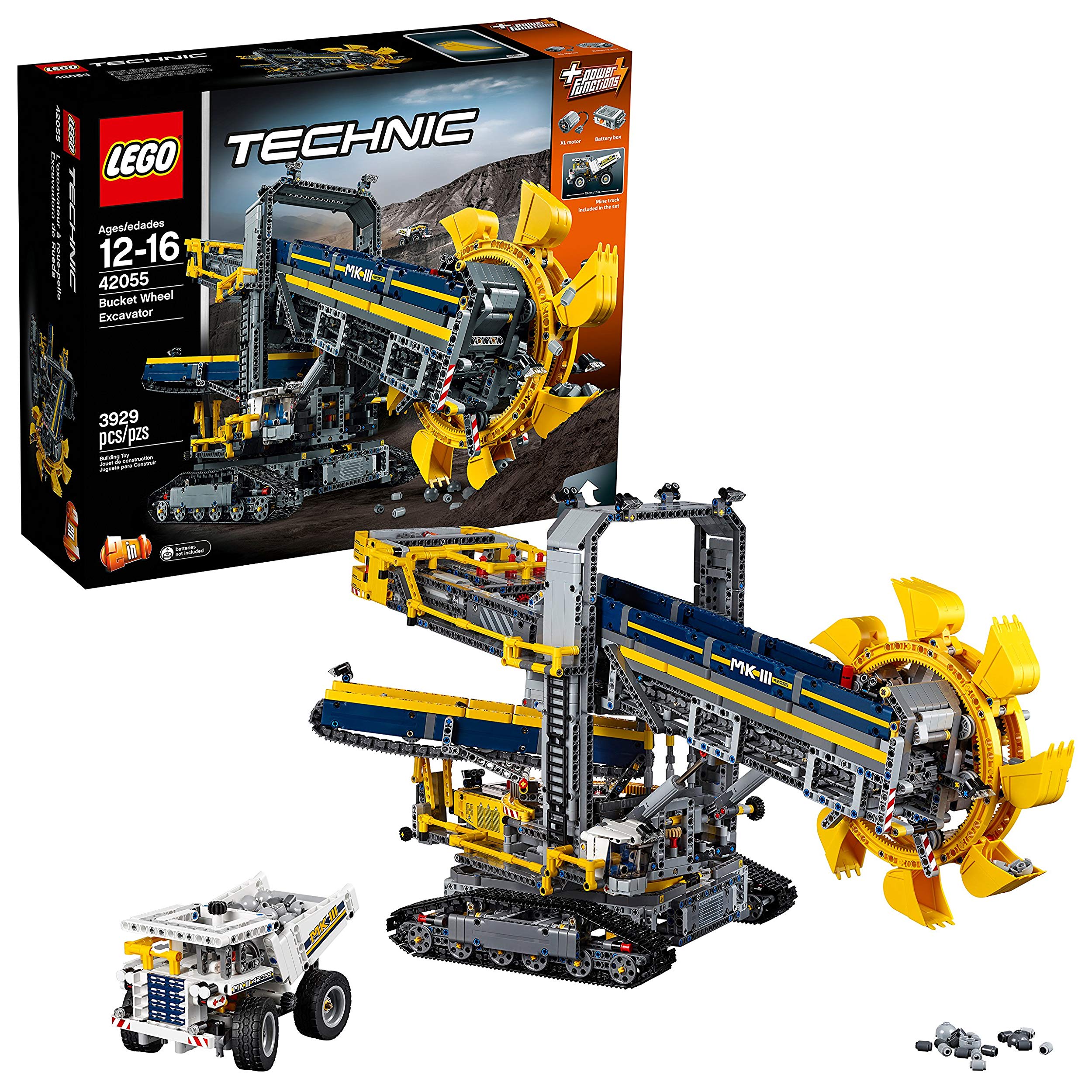 Lego Wheel Excavator