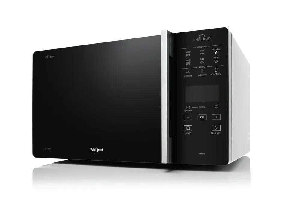 Whirlpool MCP 349 SL Microwave Countertop Combination Microwave 25 l 800 W Black, Silver