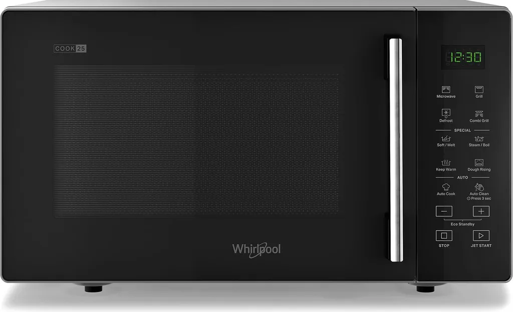Whirlpool MWP 254 SB Microwave + Grill 7 Power Levels Automatic Program