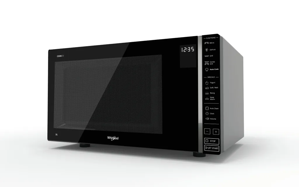 Whirlpool MWP 303 SB Worktop Combination Microwave 30 l 900 W Black, Silver