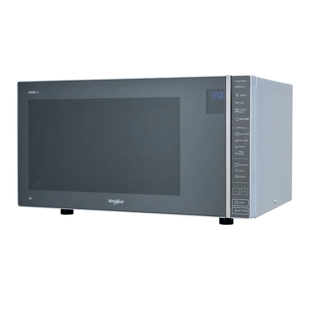 Whirlpool MWP304M Microwave with Grill 30L 900W e Installation Mirror Cook30
