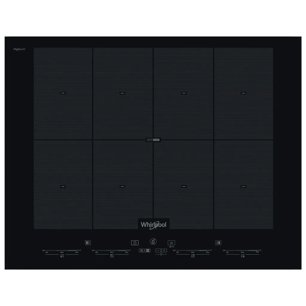 Whirlpool SMO 658C/NE Built-in Induction Hob, 4 Burners, Black