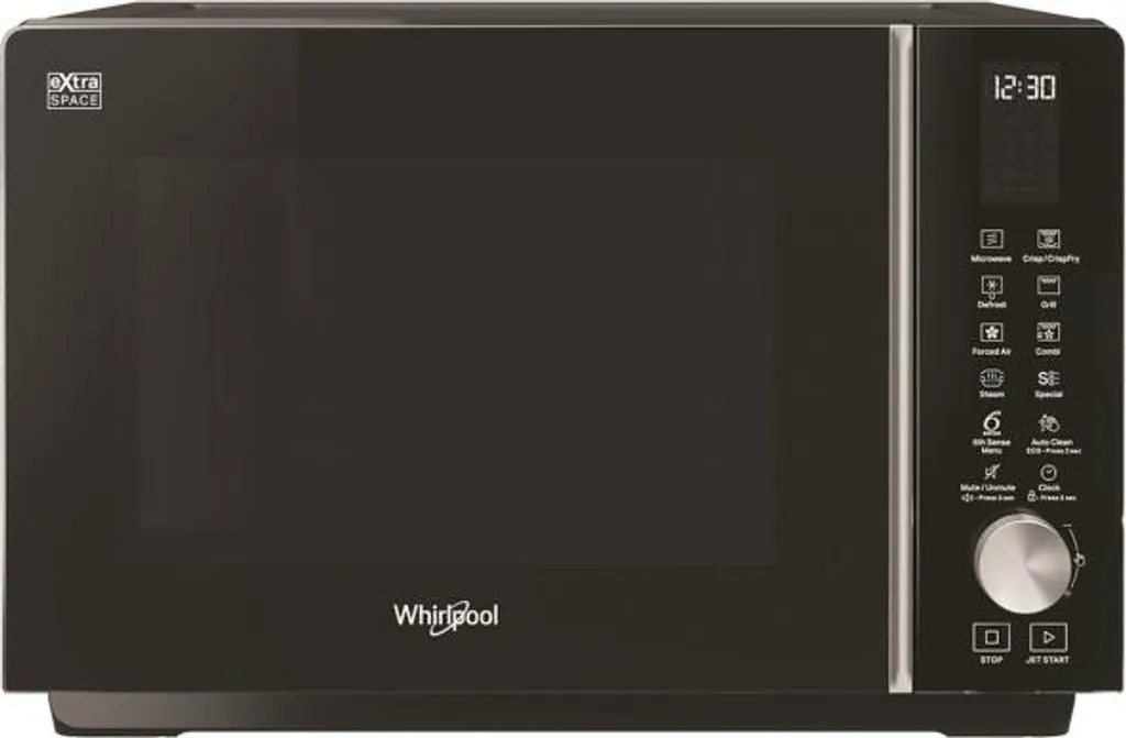 Whirlpool ExtraSpace MWF 259 B, worktop, combination microwave, 25 l, 800 W, built-in display, LED