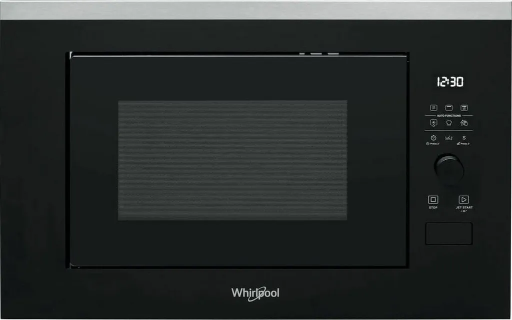 Whirlpool WMF250G Integrated Microwave Oven with Grill 25L 900W Black