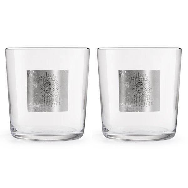 Whiskey glasses Tactile Silver (2 pieces) from Libbey