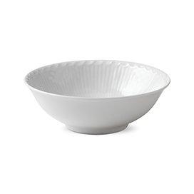 Royal Copenhagen White Fluted Half Lace Bowl