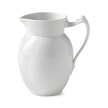 Royal Copenhagen White Fluted Jug