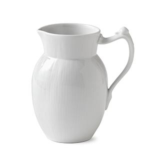 Royal Copenhagen White Fluted Jug