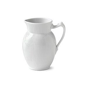Royal Copenhagen White Fluted Jug