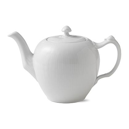 Royal Copenhagen White Fluted Teeicheanne