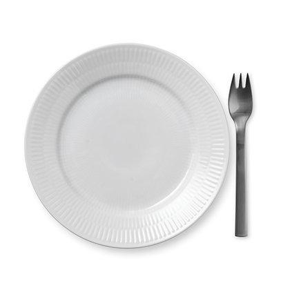 Royal Copenhagen White Fluted Plate 1