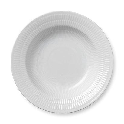 Royal Copenhagen White Fluted Deep Dish 1