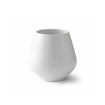 Royal Copenhagen White Fluted Vase