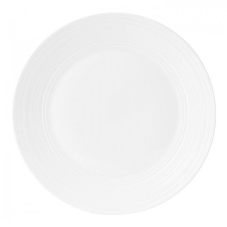 Wedgewood White Strata Plate