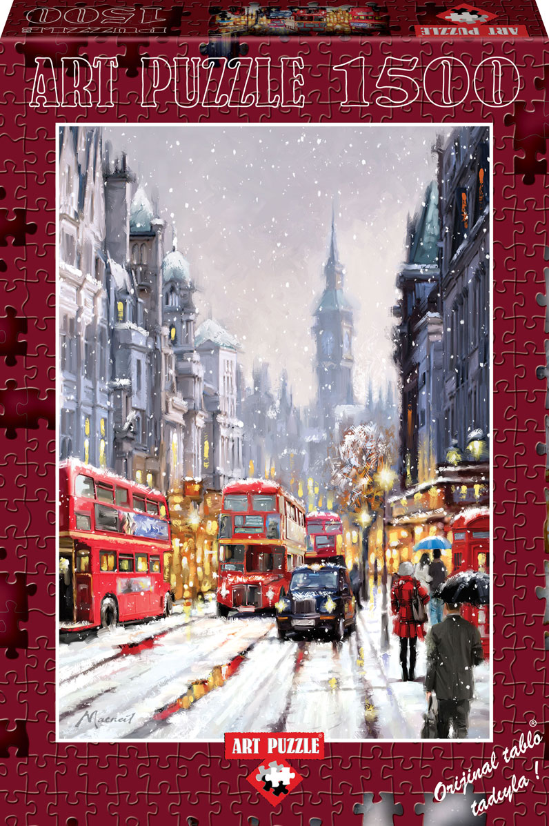 Whitehall In Snow Puzzle 1500 Pieces