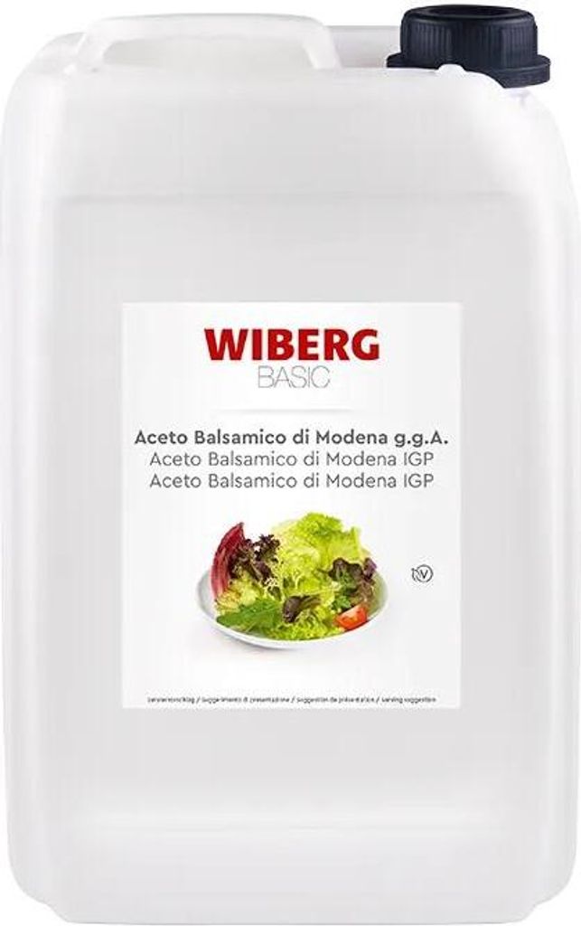 WIBERG Aceto Balsamico di Modena PGI Italian product, 6% acid 5L