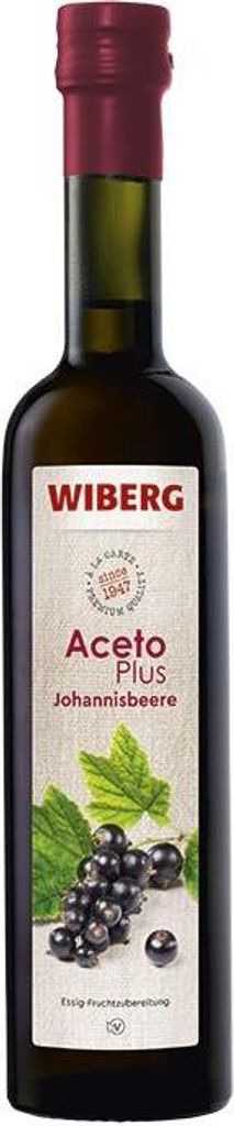 WIBERG AcetoPlus Currant Vinegar Fruit Preparation with Subtle Acidity 500ml