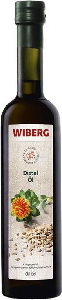 WIBERG Thistle Oil Cold-pressed, from roasted safflower seeds 500ml