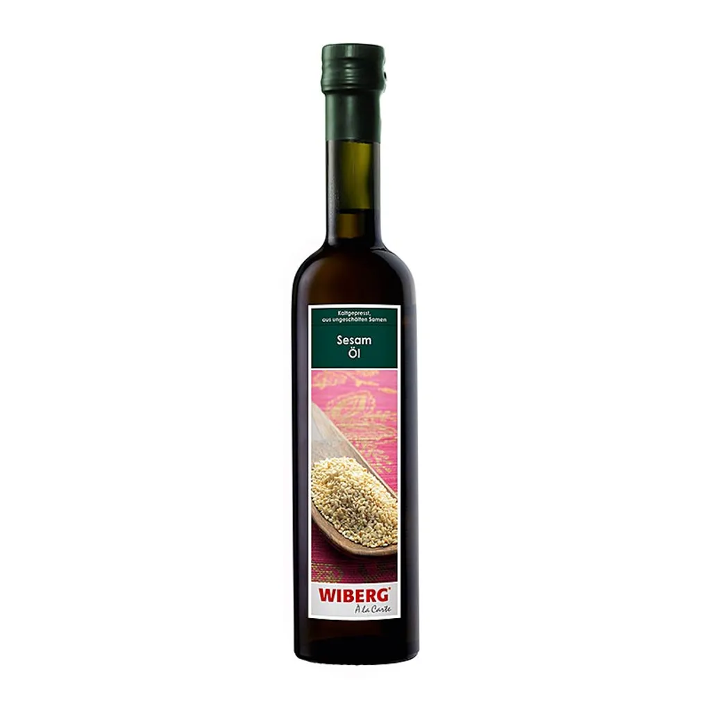 Wiberg Cold-pressed sesame oil from unhulled seeds (500ml bottle) 500 ml