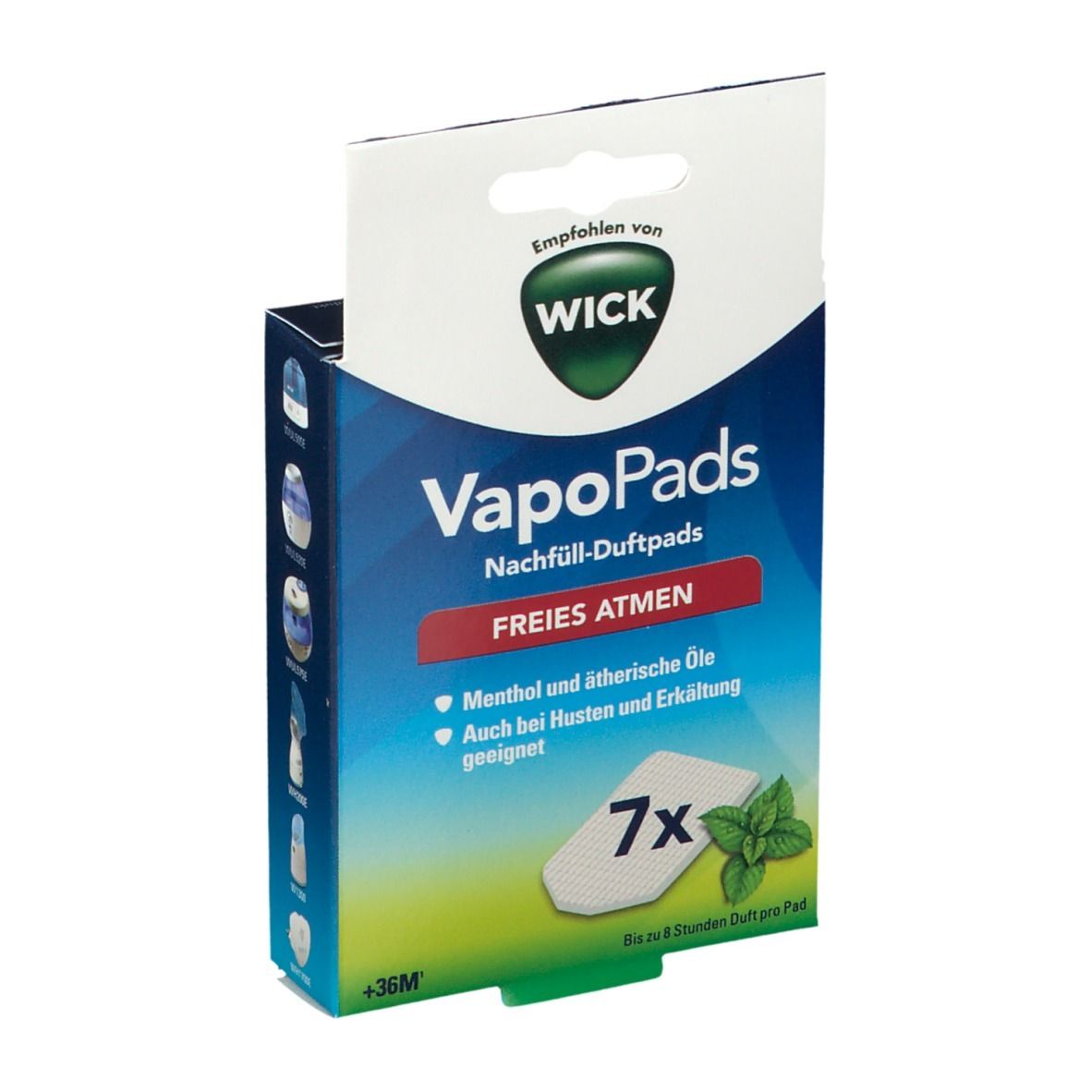 WICK Comforting VapoPads® Menthol refill scent pads 1 St
