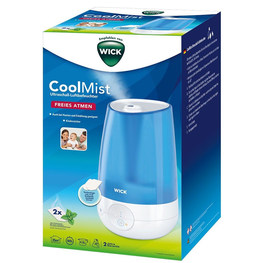 WICK CoolMist ultrasonic humidifier