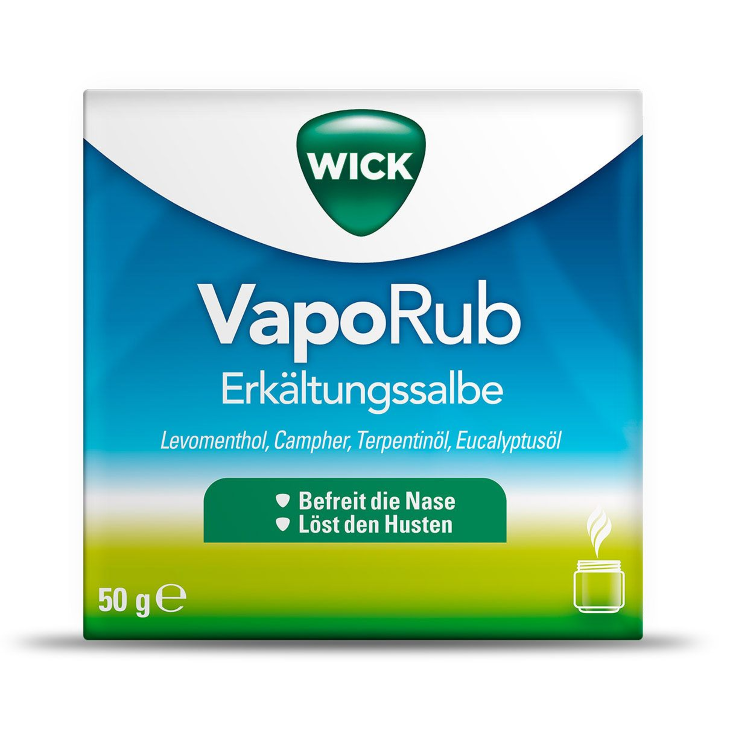 Wick cold ointment for coughs and colds