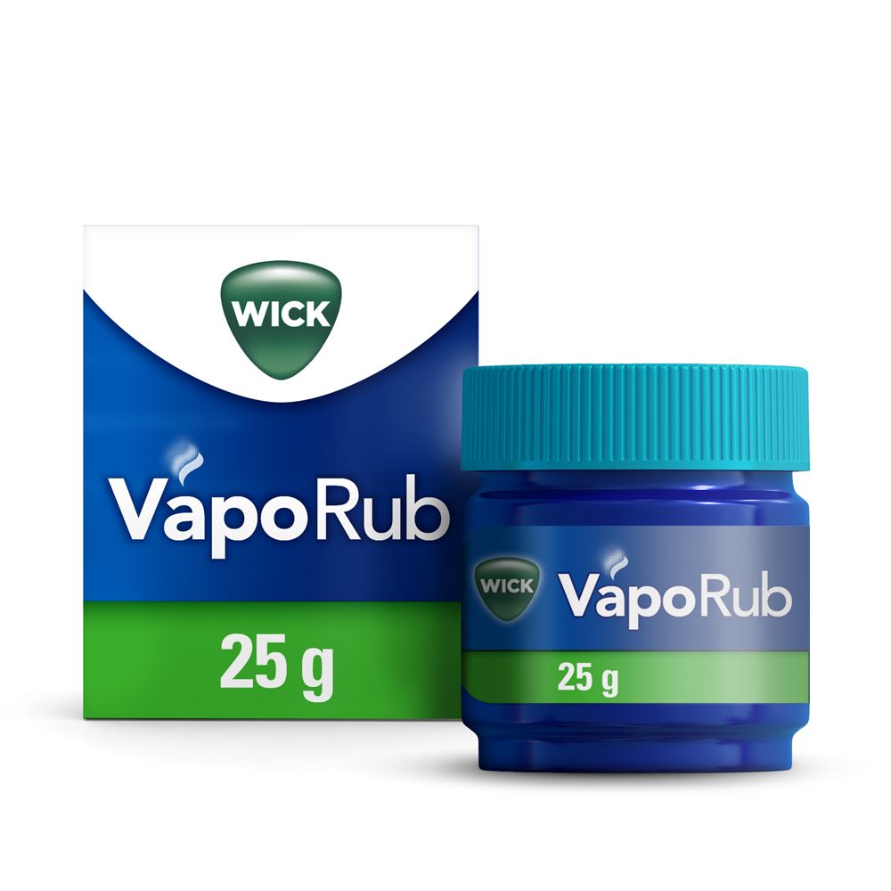 WICK VapoRub cold ointment, relief from 4 cold symptoms 25 g