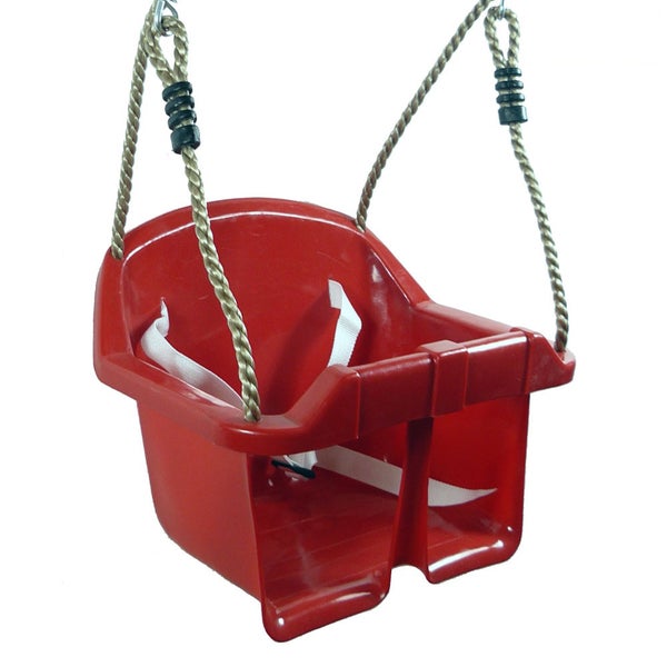 WICKEY Swing Accessory Baby Seat Play Tower, Swing Frame or Climbing Frame – Red
