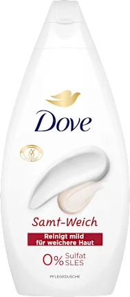 Dove Care shower velvet-soft, 450 ml