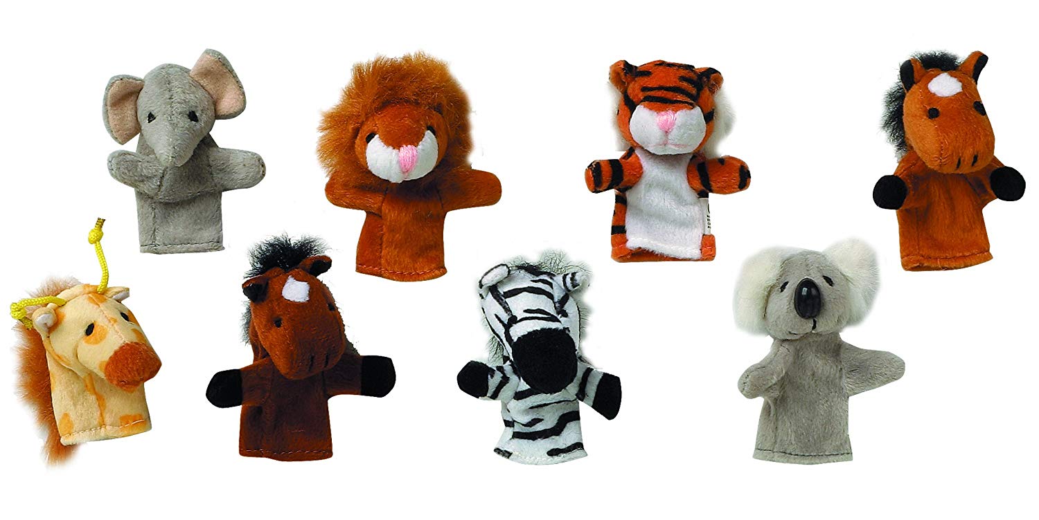 Goki Wild Animal Finger Puppet
