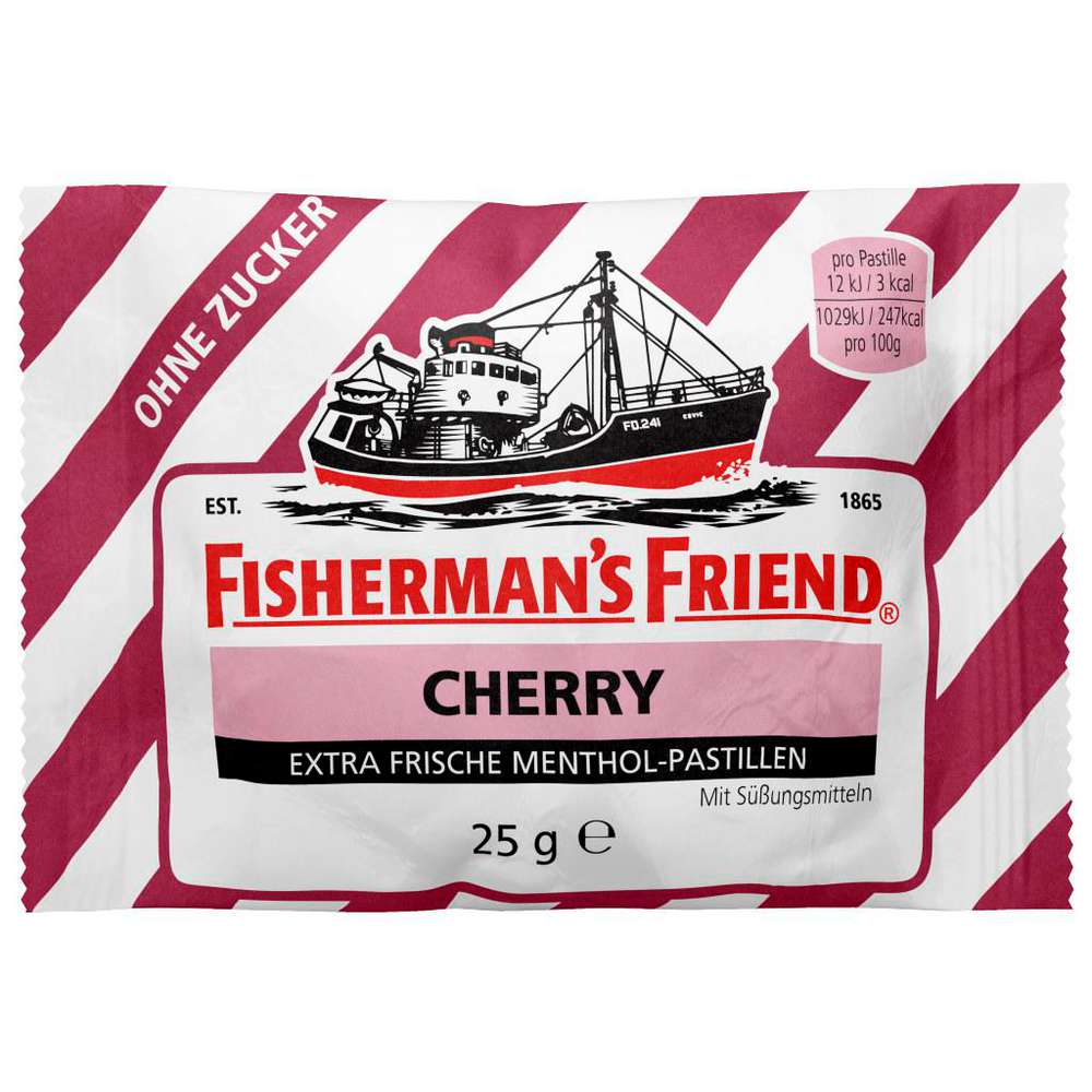 Wild Cherry Pastilles, sugar-free