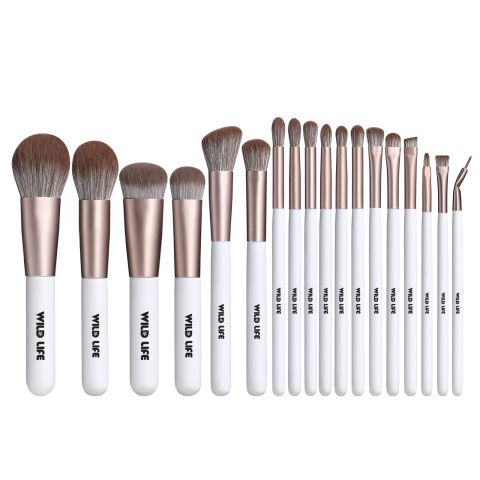 WILD LIFE makeup brush set 18 pieces 1 St