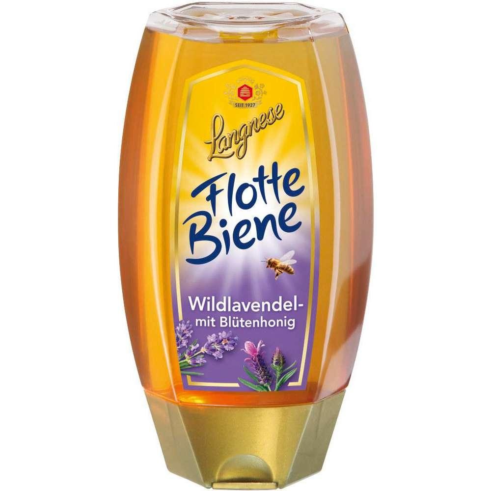 Langnese Wild lavender with blossom honey Flotte Biene
