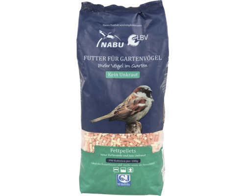 Hornbach Wild bird food CJ Wildlife fat pellets 1 kg all-season bird food