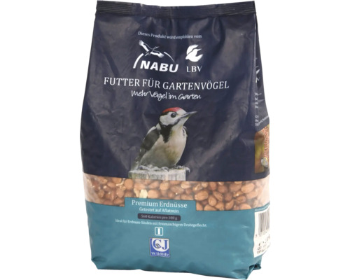 Hornbach Wild bird food CJ Wildlife Premium peanuts all-season bird food