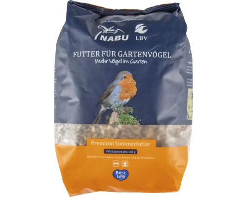 Hornbach Wild bird food CJ Wildlife Premium summer food mix 2kg all year round bird food
