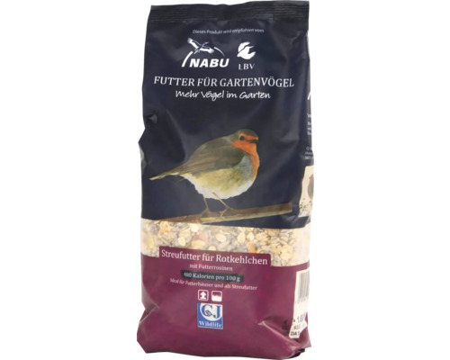 Hornbach Wild bird food CJ Wildlife scatter food for robins 1kg all-season bird food