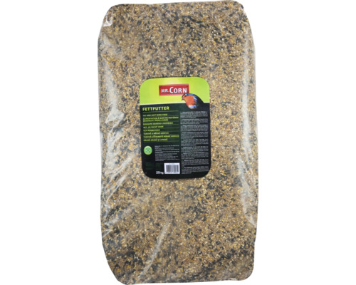 Wild bird food Mr. Corn Fat and Soft Food 25kg All-season bird food Ambrosia controlled, Made in Germany