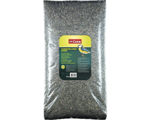 Wild bird food Mr. Corn sunflower seeds 25 kg all-year bird food