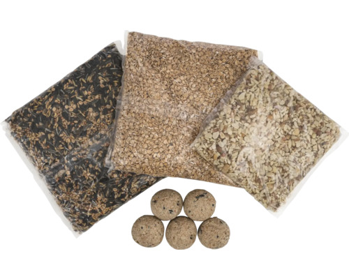 Mr. Corn Wild Bird Food - Set approx. 2.9 kg All-season bird food