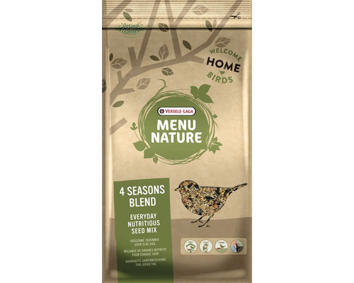 Wild bird food VERSELE-LAGA Menu Nature 4 Seasons Blend 4 kg, all-year bird food